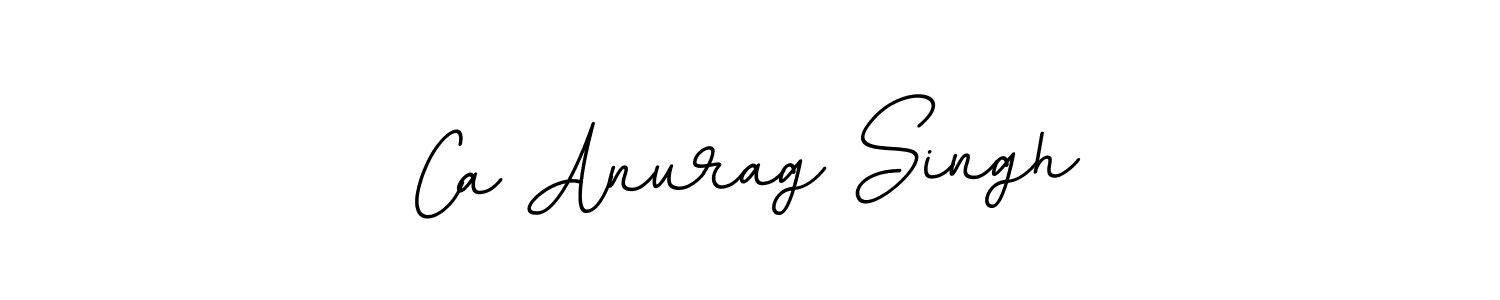 Ca Anurag Singh stylish signature style. Best Handwritten Sign (BallpointsItalic-DORy9) for my name. Handwritten Signature Collection Ideas for my name Ca Anurag Singh. Ca Anurag Singh signature style 11 images and pictures png