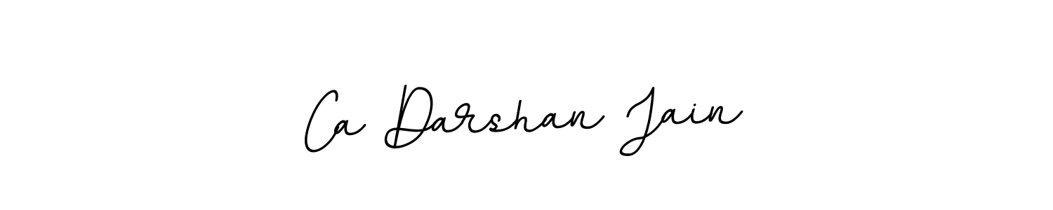 Also You can easily find your signature by using the search form. We will create Ca Darshan Jain name handwritten signature images for you free of cost using BallpointsItalic-DORy9 sign style. Ca Darshan Jain signature style 11 images and pictures png