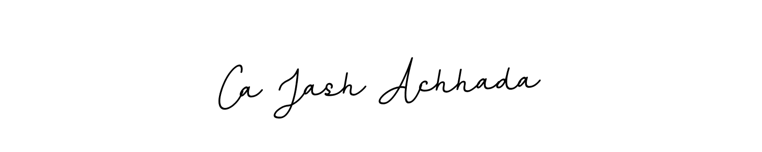 Here are the top 10 professional signature styles for the name Ca Jash Achhada. These are the best autograph styles you can use for your name. Ca Jash Achhada signature style 11 images and pictures png