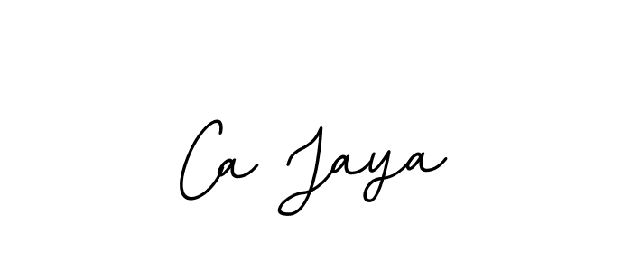 Design your own signature with our free online signature maker. With this signature software, you can create a handwritten (BallpointsItalic-DORy9) signature for name Ca Jaya. Ca Jaya signature style 11 images and pictures png