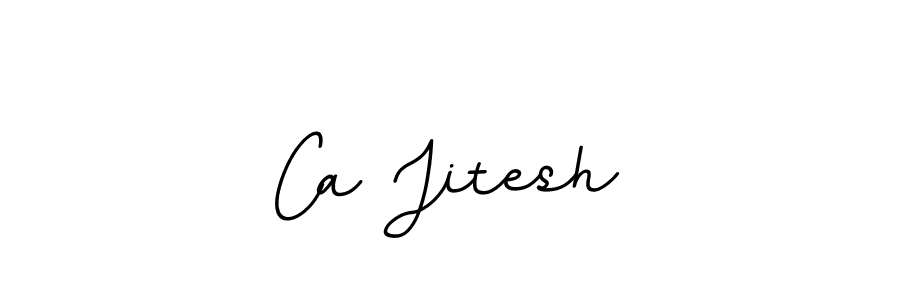 It looks lik you need a new signature style for name Ca Jitesh. Design unique handwritten (BallpointsItalic-DORy9) signature with our free signature maker in just a few clicks. Ca Jitesh signature style 11 images and pictures png