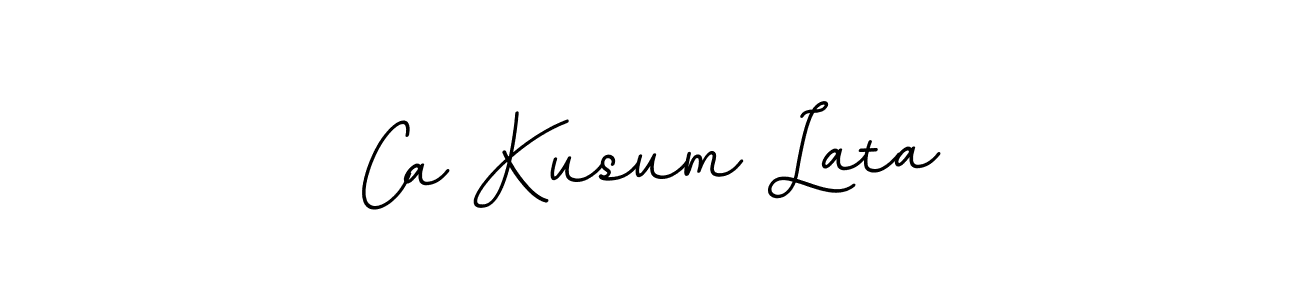 You can use this online signature creator to create a handwritten signature for the name Ca Kusum Lata. This is the best online autograph maker. Ca Kusum Lata signature style 11 images and pictures png