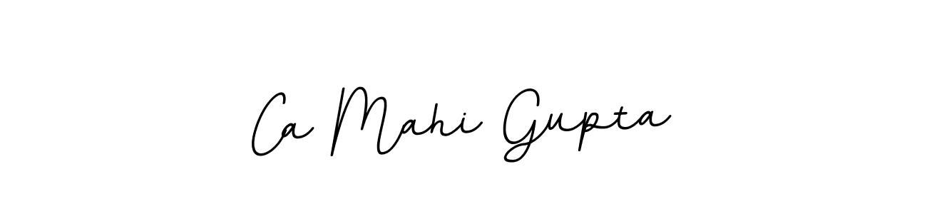 Use a signature maker to create a handwritten signature online. With this signature software, you can design (BallpointsItalic-DORy9) your own signature for name Ca Mahi Gupta. Ca Mahi Gupta signature style 11 images and pictures png