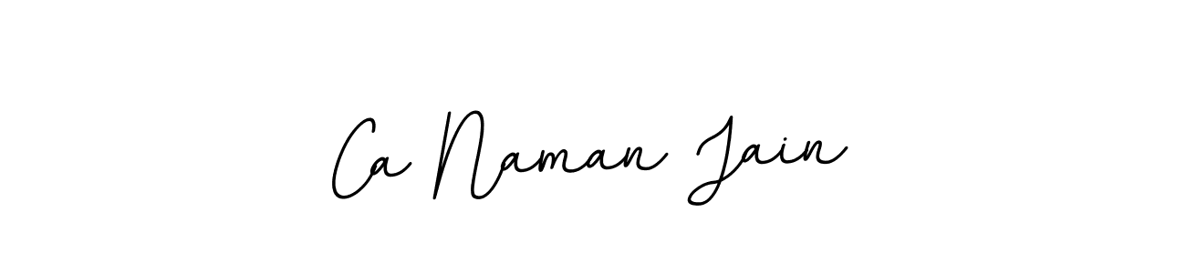 How to make Ca Naman Jain name signature. Use BallpointsItalic-DORy9 style for creating short signs online. This is the latest handwritten sign. Ca Naman Jain signature style 11 images and pictures png