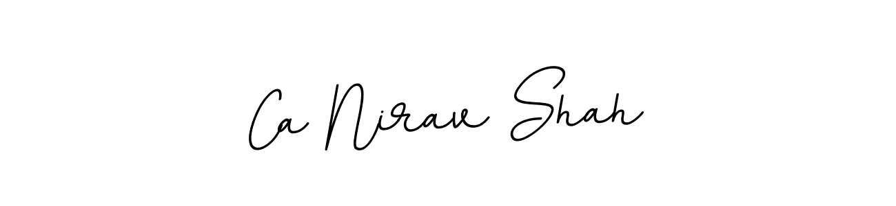 How to make Ca Nirav Shah name signature. Use BallpointsItalic-DORy9 style for creating short signs online. This is the latest handwritten sign. Ca Nirav Shah signature style 11 images and pictures png