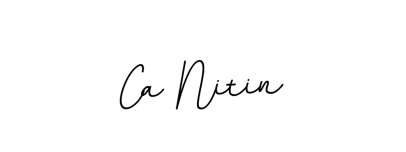 Make a beautiful signature design for name Ca Nitin. Use this online signature maker to create a handwritten signature for free. Ca Nitin signature style 11 images and pictures png