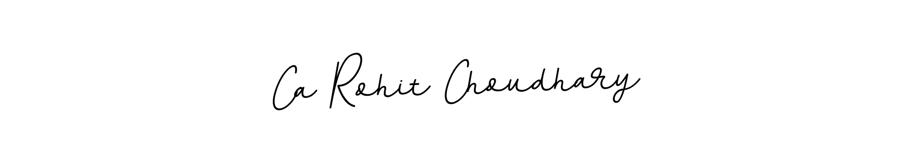 Ca Rohit Choudhary stylish signature style. Best Handwritten Sign (BallpointsItalic-DORy9) for my name. Handwritten Signature Collection Ideas for my name Ca Rohit Choudhary. Ca Rohit Choudhary signature style 11 images and pictures png
