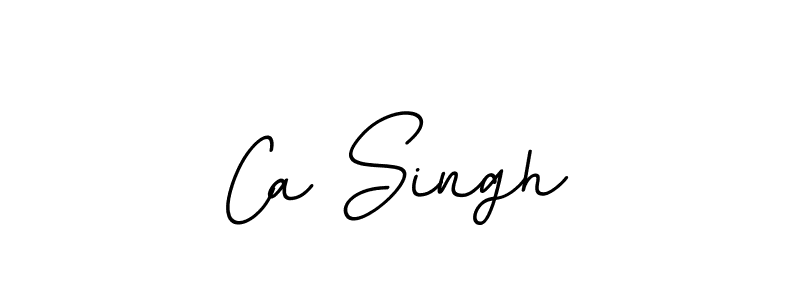Create a beautiful signature design for name Ca Singh. With this signature (BallpointsItalic-DORy9) fonts, you can make a handwritten signature for free. Ca Singh signature style 11 images and pictures png