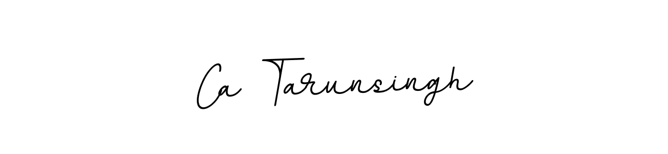 Use a signature maker to create a handwritten signature online. With this signature software, you can design (BallpointsItalic-DORy9) your own signature for name Ca Tarunsingh. Ca Tarunsingh signature style 11 images and pictures png
