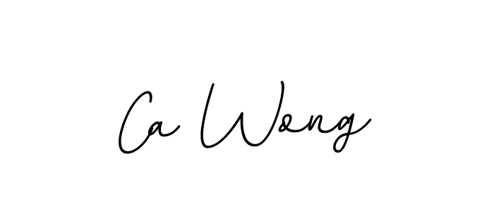 You should practise on your own different ways (BallpointsItalic-DORy9) to write your name (Ca Wong) in signature. don't let someone else do it for you. Ca Wong signature style 11 images and pictures png