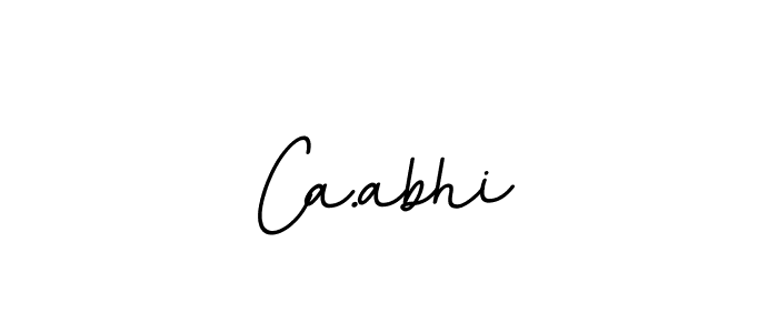 Also we have Ca.abhi name is the best signature style. Create professional handwritten signature collection using BallpointsItalic-DORy9 autograph style. Ca.abhi signature style 11 images and pictures png