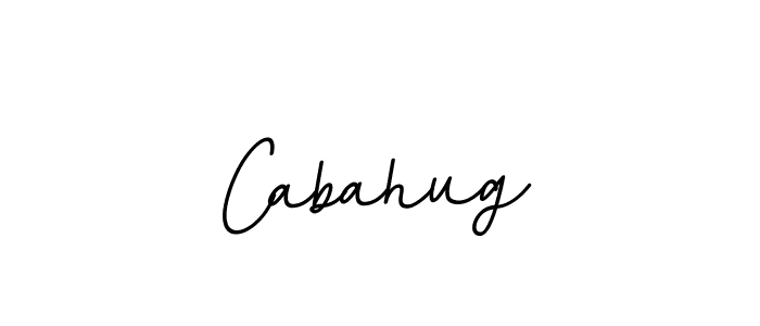 Make a beautiful signature design for name Cabahug. With this signature (BallpointsItalic-DORy9) style, you can create a handwritten signature for free. Cabahug signature style 11 images and pictures png