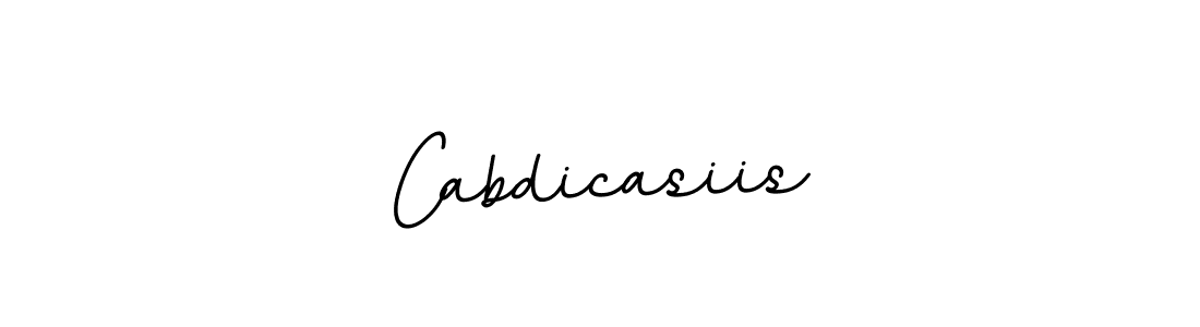 Create a beautiful signature design for name Cabdicasiis. With this signature (BallpointsItalic-DORy9) fonts, you can make a handwritten signature for free. Cabdicasiis signature style 11 images and pictures png