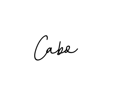 You should practise on your own different ways (BallpointsItalic-DORy9) to write your name (Cabo) in signature. don't let someone else do it for you. Cabo signature style 11 images and pictures png