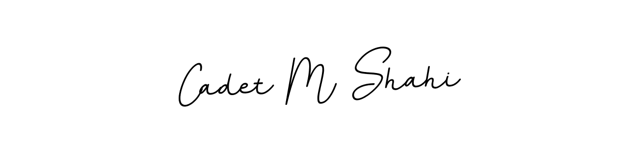 Also You can easily find your signature by using the search form. We will create Cadet M Shahi name handwritten signature images for you free of cost using BallpointsItalic-DORy9 sign style. Cadet M Shahi signature style 11 images and pictures png