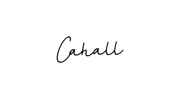 Create a beautiful signature design for name Cahall. With this signature (BallpointsItalic-DORy9) fonts, you can make a handwritten signature for free. Cahall signature style 11 images and pictures png
