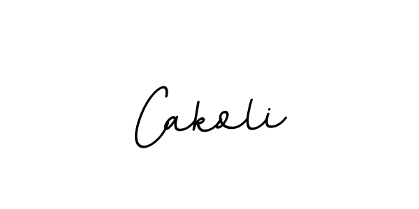 Use a signature maker to create a handwritten signature online. With this signature software, you can design (BallpointsItalic-DORy9) your own signature for name Cakoli. Cakoli signature style 11 images and pictures png