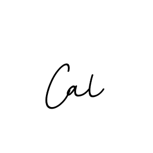 Make a beautiful signature design for name Cal. With this signature (BallpointsItalic-DORy9) style, you can create a handwritten signature for free. Cal signature style 11 images and pictures png