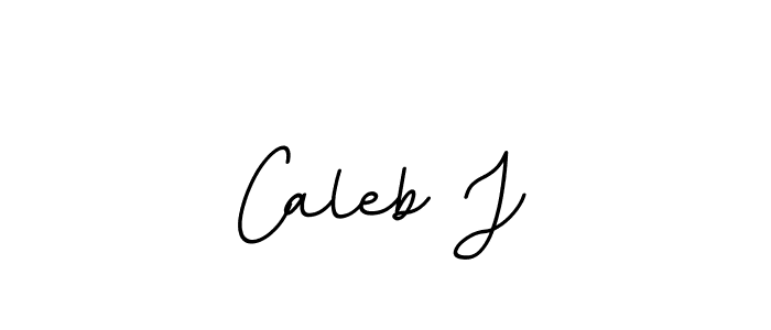 It looks lik you need a new signature style for name Caleb J. Design unique handwritten (BallpointsItalic-DORy9) signature with our free signature maker in just a few clicks. Caleb J signature style 11 images and pictures png