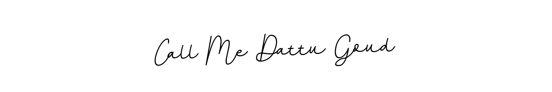 Design your own signature with our free online signature maker. With this signature software, you can create a handwritten (BallpointsItalic-DORy9) signature for name Call Me Dattu Goud. Call Me Dattu Goud signature style 11 images and pictures png