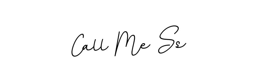 It looks lik you need a new signature style for name Call Me Ss. Design unique handwritten (BallpointsItalic-DORy9) signature with our free signature maker in just a few clicks. Call Me Ss signature style 11 images and pictures png