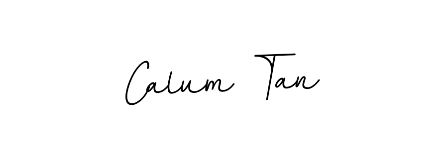 Calum Tan stylish signature style. Best Handwritten Sign (BallpointsItalic-DORy9) for my name. Handwritten Signature Collection Ideas for my name Calum Tan. Calum Tan signature style 11 images and pictures png