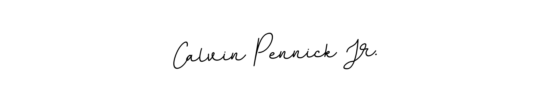 Design your own signature with our free online signature maker. With this signature software, you can create a handwritten (BallpointsItalic-DORy9) signature for name Calvin Pennick Jr.. Calvin Pennick Jr. signature style 11 images and pictures png