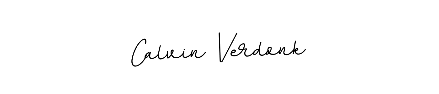 Calvin Verdonk stylish signature style. Best Handwritten Sign (BallpointsItalic-DORy9) for my name. Handwritten Signature Collection Ideas for my name Calvin Verdonk. Calvin Verdonk signature style 11 images and pictures png