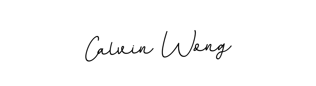 Use a signature maker to create a handwritten signature online. With this signature software, you can design (BallpointsItalic-DORy9) your own signature for name Calvin Wong. Calvin Wong signature style 11 images and pictures png