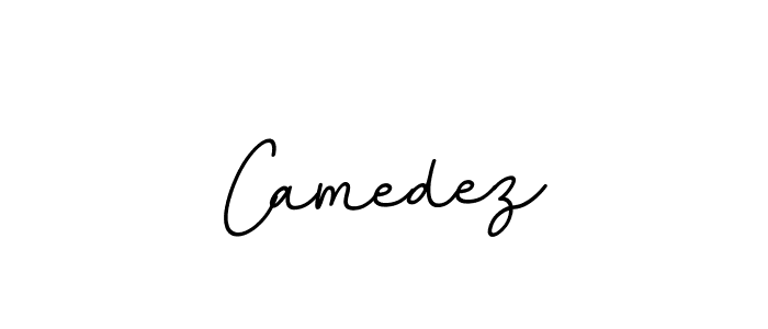 How to make Camedez name signature. Use BallpointsItalic-DORy9 style for creating short signs online. This is the latest handwritten sign. Camedez signature style 11 images and pictures png
