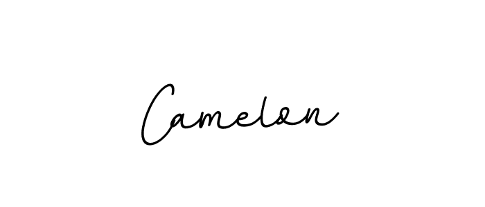 How to make Camelon name signature. Use BallpointsItalic-DORy9 style for creating short signs online. This is the latest handwritten sign. Camelon signature style 11 images and pictures png