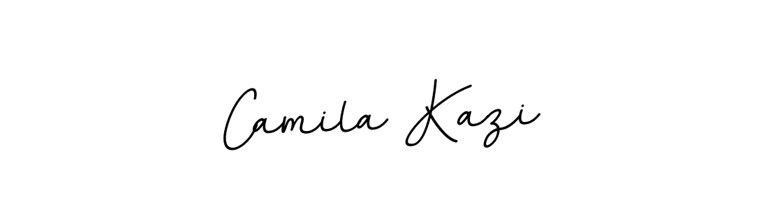 Create a beautiful signature design for name Camila Kazi. With this signature (BallpointsItalic-DORy9) fonts, you can make a handwritten signature for free. Camila Kazi signature style 11 images and pictures png