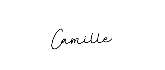 Create a beautiful signature design for name Camille. With this signature (BallpointsItalic-DORy9) fonts, you can make a handwritten signature for free. Camille signature style 11 images and pictures png