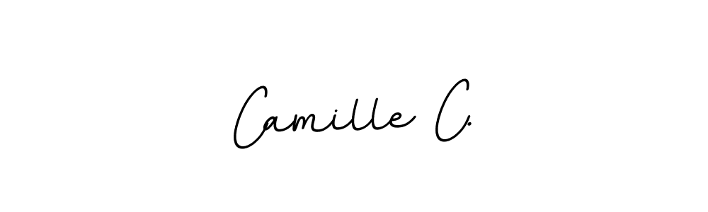 Also You can easily find your signature by using the search form. We will create Camille C. name handwritten signature images for you free of cost using BallpointsItalic-DORy9 sign style. Camille C. signature style 11 images and pictures png