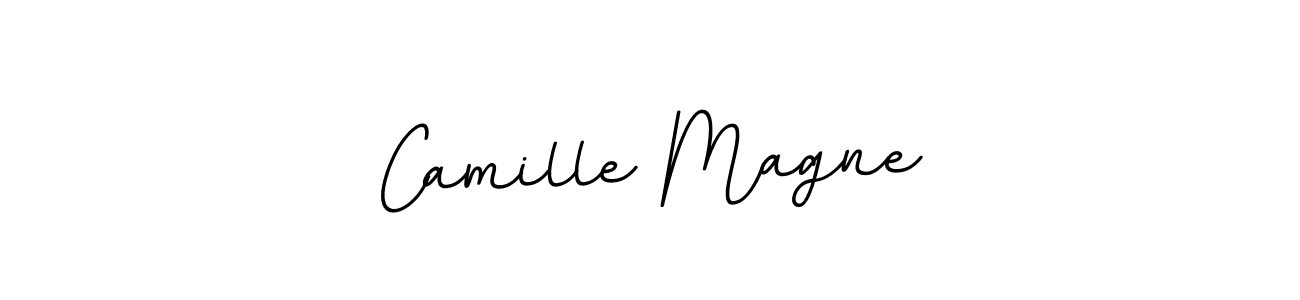 This is the best signature style for the Camille Magne name. Also you like these signature font (BallpointsItalic-DORy9). Mix name signature. Camille Magne signature style 11 images and pictures png