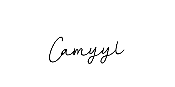 Design your own signature with our free online signature maker. With this signature software, you can create a handwritten (BallpointsItalic-DORy9) signature for name Camyyl. Camyyl signature style 11 images and pictures png