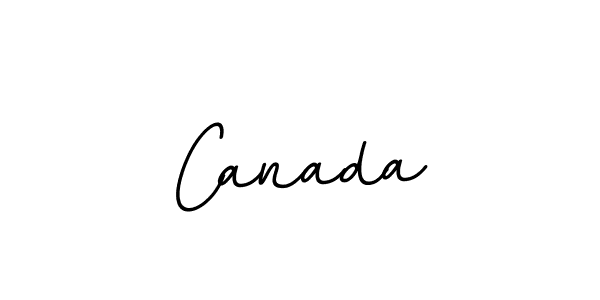 How to make Canada name signature. Use BallpointsItalic-DORy9 style for creating short signs online. This is the latest handwritten sign. Canada signature style 11 images and pictures png