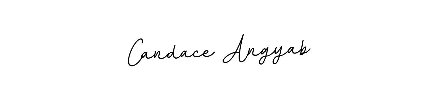 It looks lik you need a new signature style for name Candace Angyab. Design unique handwritten (BallpointsItalic-DORy9) signature with our free signature maker in just a few clicks. Candace Angyab signature style 11 images and pictures png
