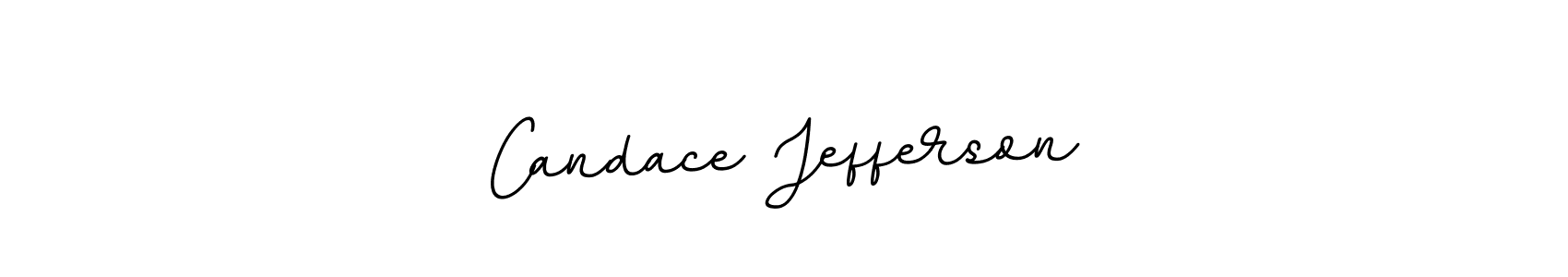 Make a beautiful signature design for name Candace Jefferson. With this signature (BallpointsItalic-DORy9) style, you can create a handwritten signature for free. Candace Jefferson signature style 11 images and pictures png