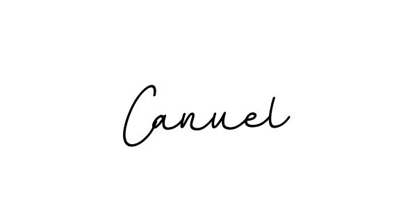 Make a beautiful signature design for name Canuel. With this signature (BallpointsItalic-DORy9) style, you can create a handwritten signature for free. Canuel signature style 11 images and pictures png