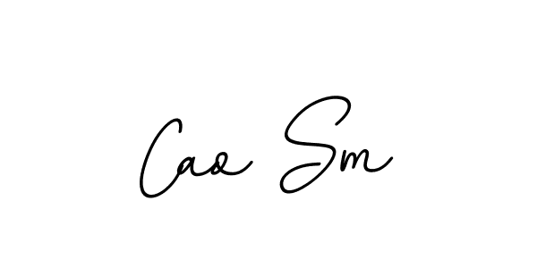 It looks lik you need a new signature style for name Cao Sm. Design unique handwritten (BallpointsItalic-DORy9) signature with our free signature maker in just a few clicks. Cao Sm signature style 11 images and pictures png