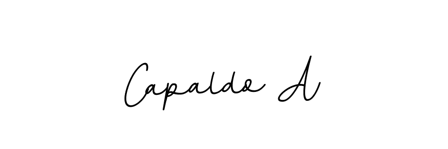 How to make Capaldo A signature? BallpointsItalic-DORy9 is a professional autograph style. Create handwritten signature for Capaldo A name. Capaldo A signature style 11 images and pictures png