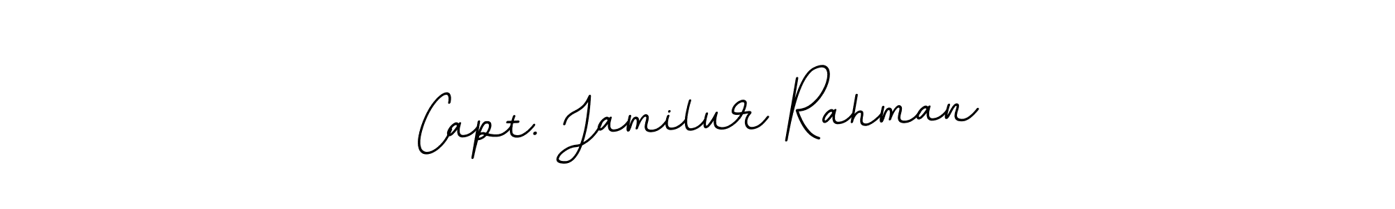You should practise on your own different ways (BallpointsItalic-DORy9) to write your name (Capt. Jamilur Rahman) in signature. don't let someone else do it for you. Capt. Jamilur Rahman signature style 11 images and pictures png