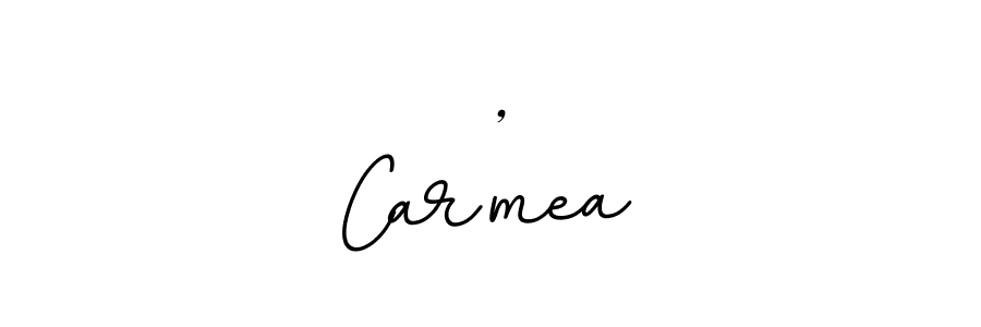 Make a beautiful signature design for name Car’mea. With this signature (BallpointsItalic-DORy9) style, you can create a handwritten signature for free. Car’mea signature style 11 images and pictures png