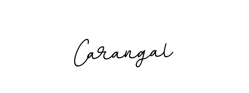 You should practise on your own different ways (BallpointsItalic-DORy9) to write your name (Carangal) in signature. don't let someone else do it for you. Carangal signature style 11 images and pictures png