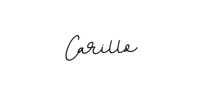 Use a signature maker to create a handwritten signature online. With this signature software, you can design (BallpointsItalic-DORy9) your own signature for name Carillo. Carillo signature style 11 images and pictures png