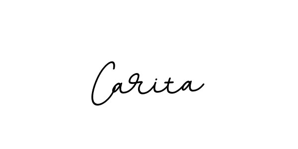 Create a beautiful signature design for name Carita. With this signature (BallpointsItalic-DORy9) fonts, you can make a handwritten signature for free. Carita signature style 11 images and pictures png