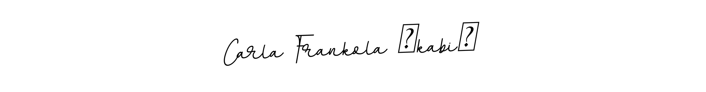 Make a beautiful signature design for name Carla Frankola Škabić. Use this online signature maker to create a handwritten signature for free. Carla Frankola Škabić signature style 11 images and pictures png