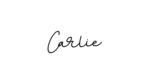 Create a beautiful signature design for name Carlie. With this signature (BallpointsItalic-DORy9) fonts, you can make a handwritten signature for free. Carlie signature style 11 images and pictures png