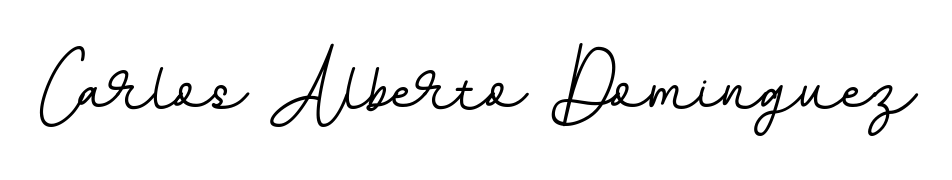 BallpointsItalic-DORy9 is a professional signature style that is perfect for those who want to add a touch of class to their signature. Get Carlos Alberto Dominguez name fancy signature for free. Carlos Alberto Dominguez signature style 11 images and pictures png